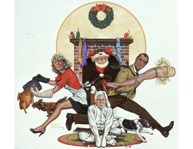 A Christmas Story poster art by Tanenbaum