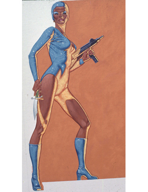 Cleopatra Jones art by Tanenbaum