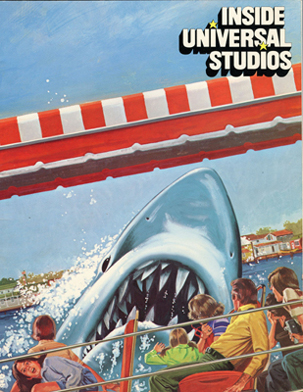 Jaws Ride Promo Art by Robert Tanenbaum