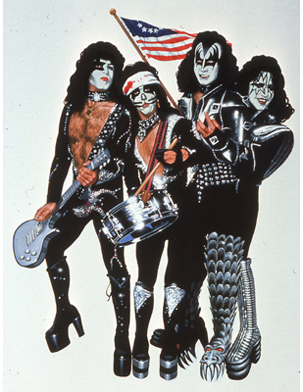 KISS Spirit of 76 Art by Robert Tanenbaum