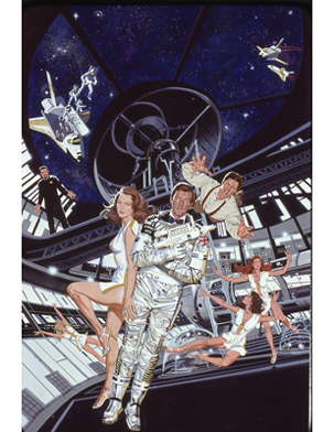 Moonraker Poster Art by Robert Tanenbaum